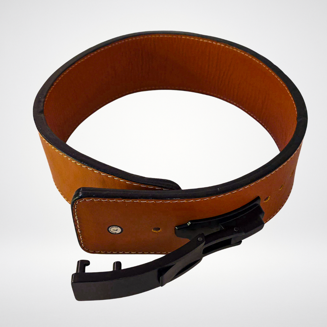 13mm Weightlifting Belt – Premium Sheep Leather Support for Powerlifting & Strength Training