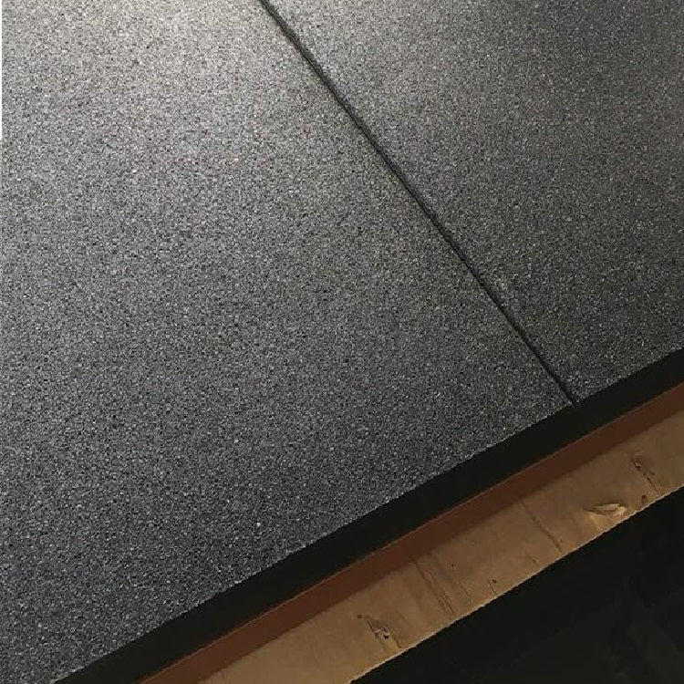 Thick Rubber Exercise Workout Equipment Mats (15 mm x 6  mats )