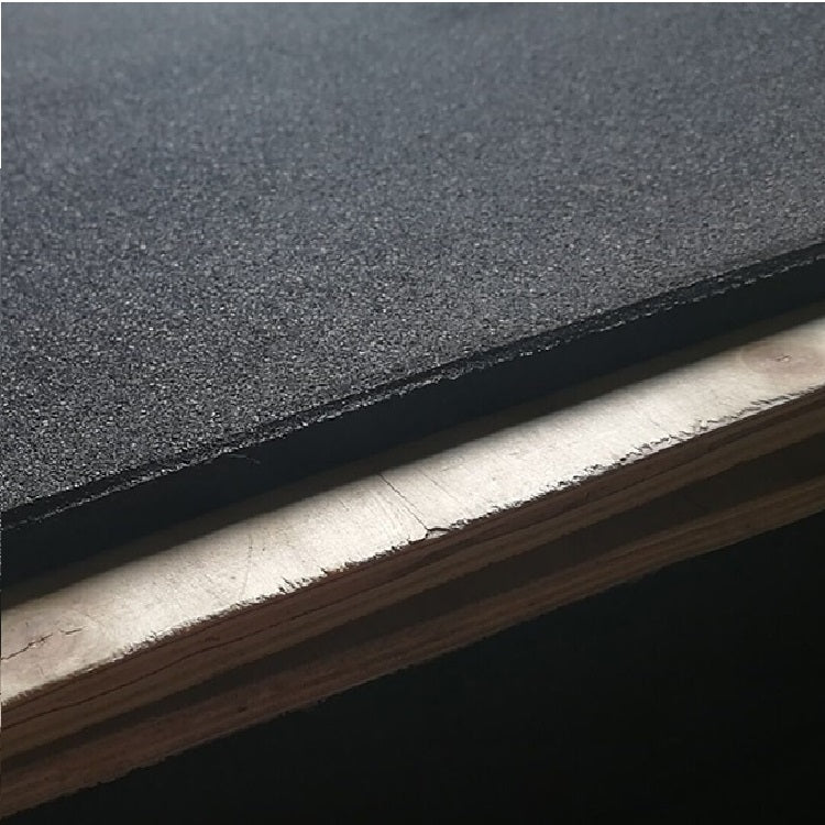 Thick Rubber Exercise Workout Equipment Mats (15 mm x 6  mats )