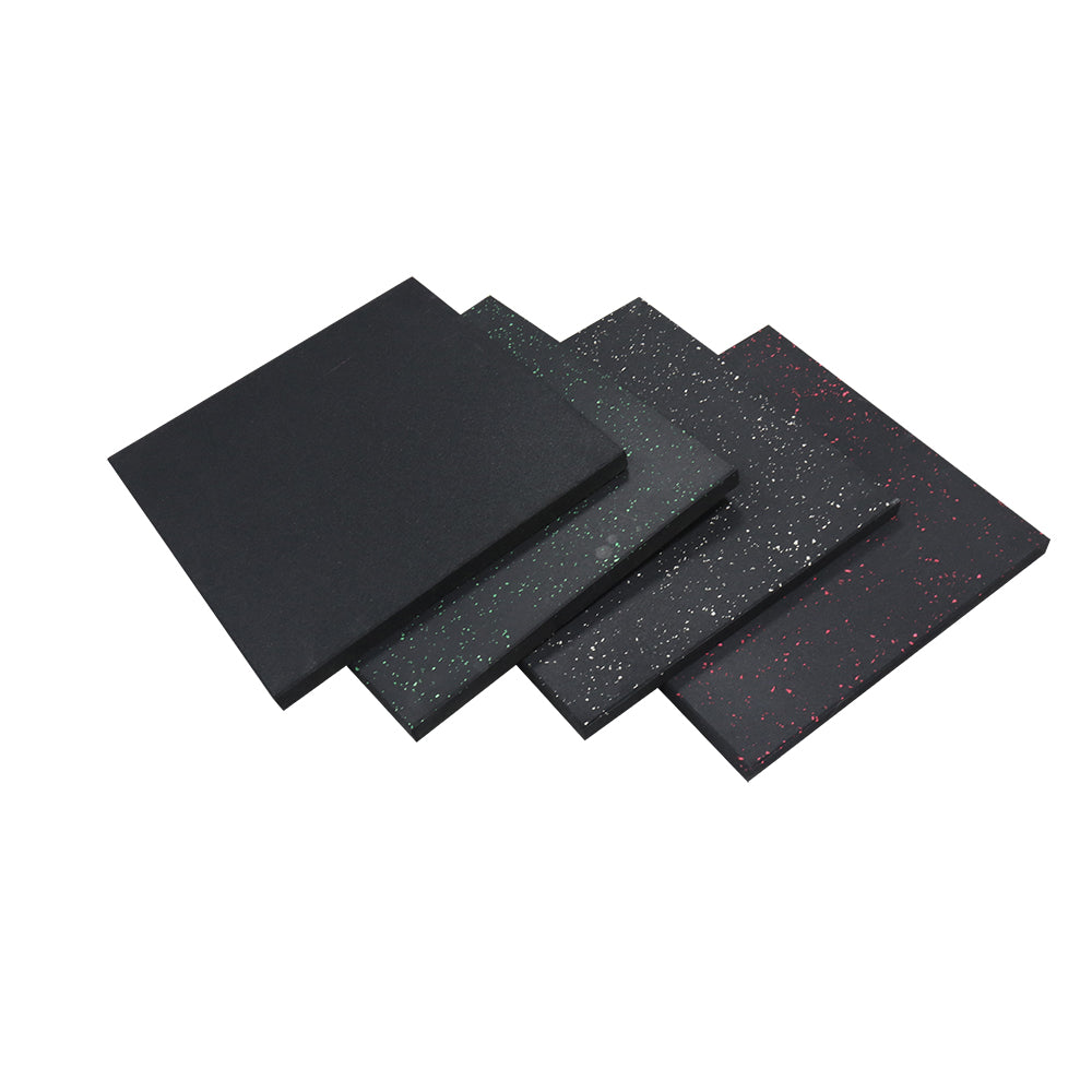Thick Rubber Exercise Workout Equipment Mats (15 mm x 6  mats )