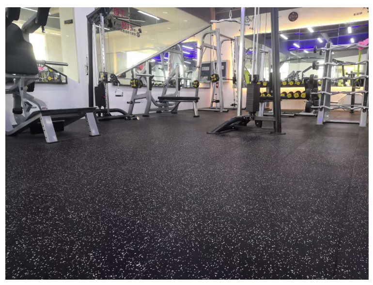Thick Rubber Exercise Workout Equipment Mats (15 mm x 6 mats )