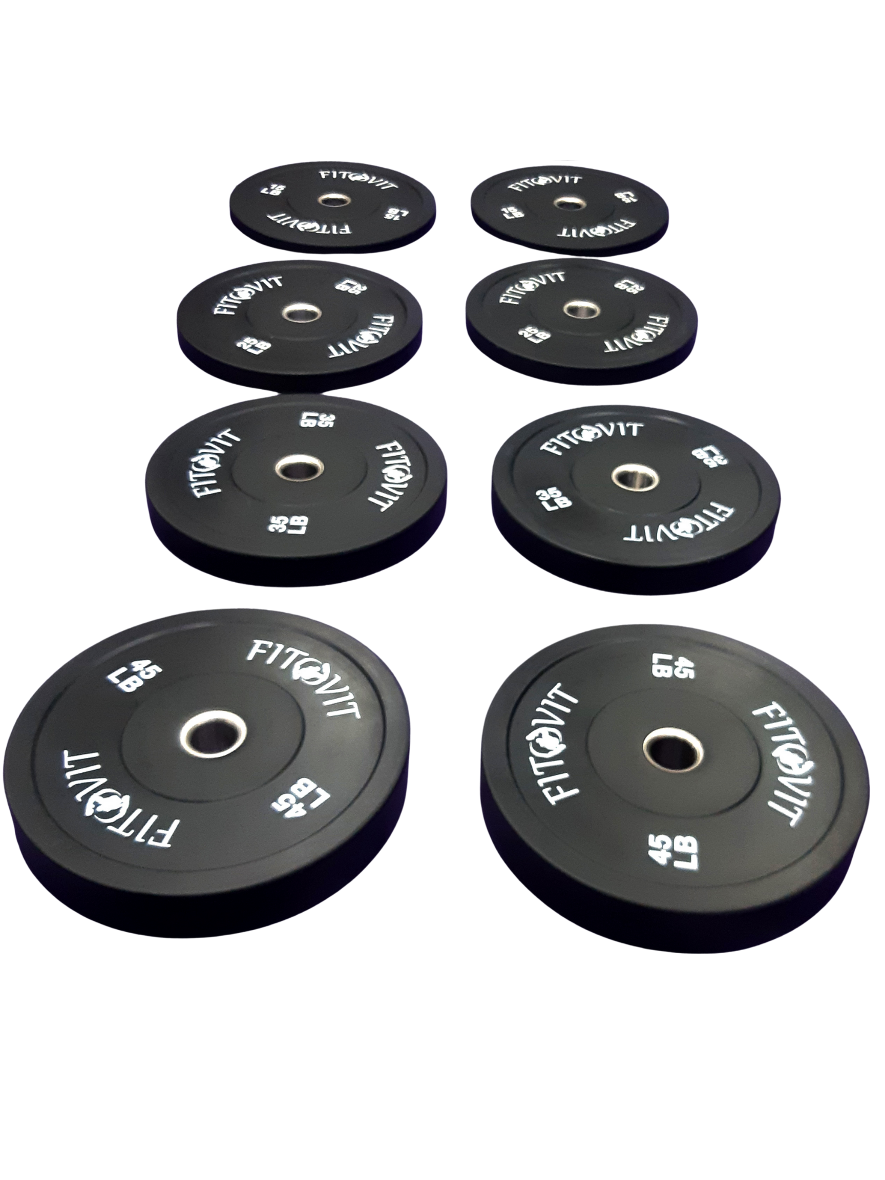 Bumper Plates with 7ft Olympic Barbell Set in Canada fitnessvitality
