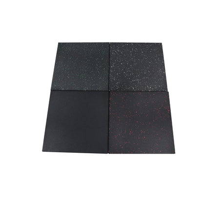Thick Rubber Exercise Workout Equipment Mats (15 mm x 6  mats )
